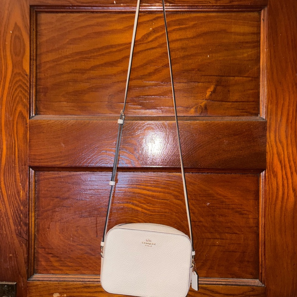 Coach Cream Minimalist Crossbody Bag